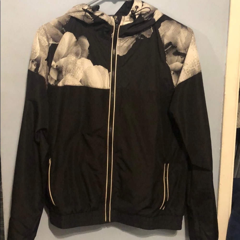 F21 Black Windbreaker